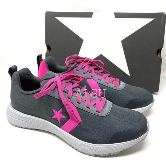 💖MEGA SALE💖Converse STAR SERIES Run Low Top Canvas Pink Sneakers Men's 166521C - Picture 1 of 9